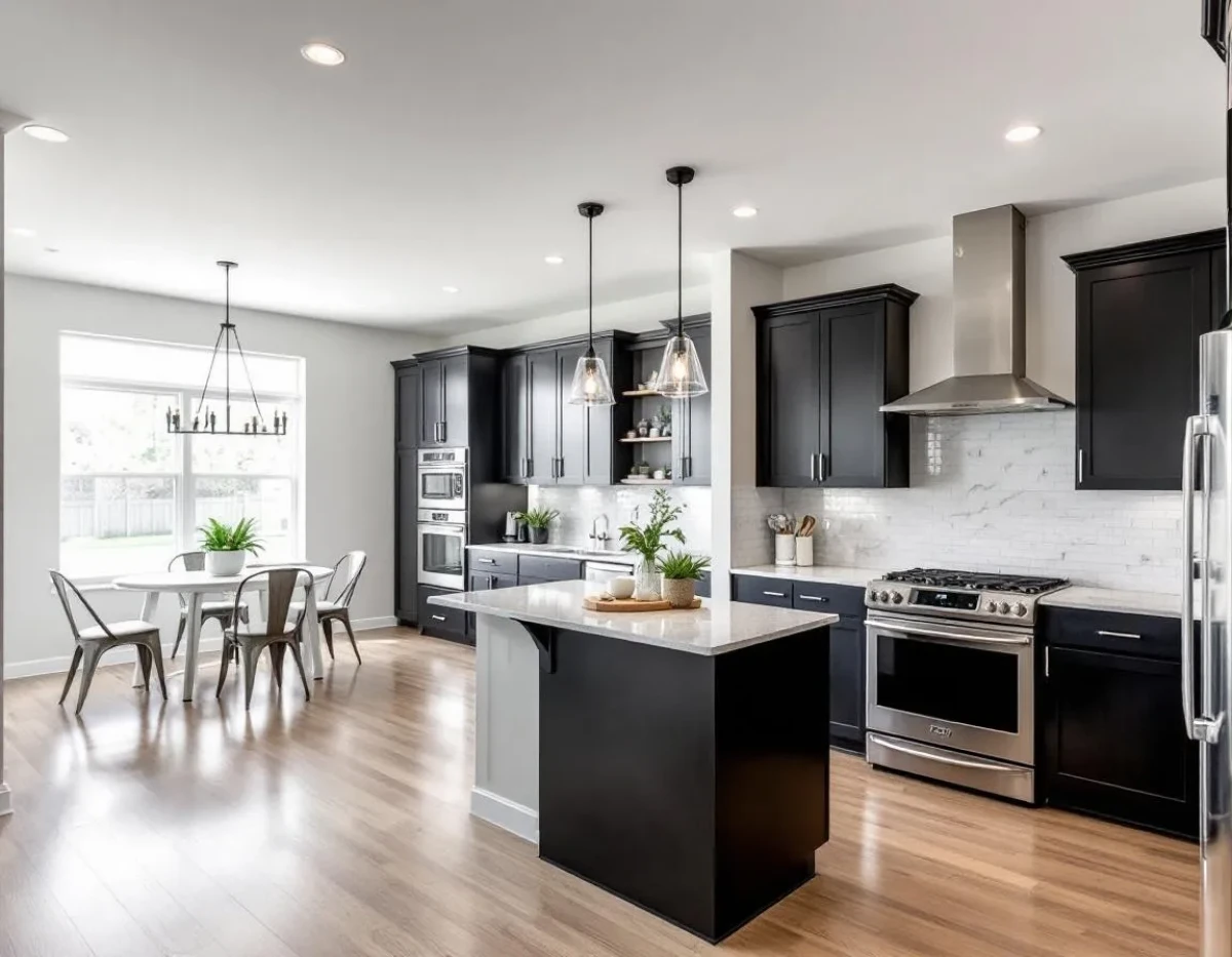 La Cuisine Noire : Une Élégance Universelle qui Transcende les Styles d'Intérieur